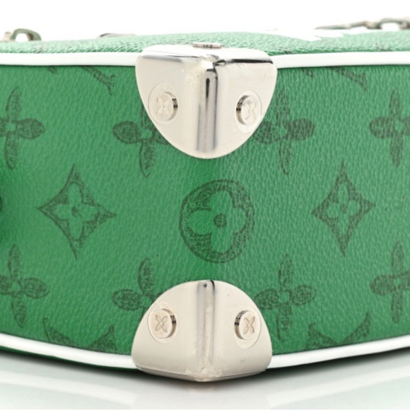 Louis Vuitton x Virgil Abloh Vintage Green Monogram Mini Soft Trunk - Picture 4 of 14